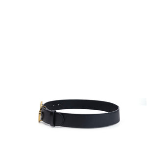 GUCCI GG MARMONT BLACK LEATHER BELT GHW 70 CM