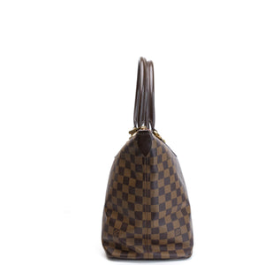 LOUIS VUITTON SALEYA TOTE BAG DAMIER EBENE CANVAS GHW