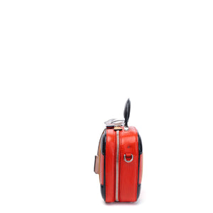 LOUIS VUITTON VALISETTE BB RED / MULTICOLOURED EPI LEATHER SHW