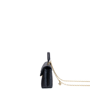 LOUIS VUITTON NANO MADELEINE MONOGRAM EMPREINTE LEATHER BLACK GHW (MICROCHIP)