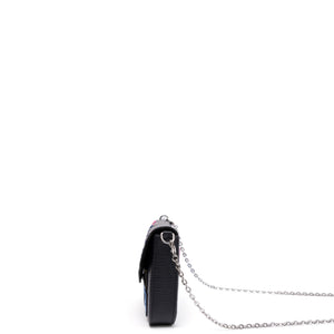 LOUIS VUITTON FELICIE POCHETTE BLACK EPI LEATHER SHW