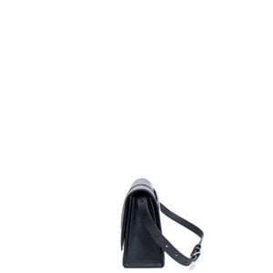 BALENCIAGA DOWNTOWN SHOULDER BAG BLACK CALFSKIN SHW