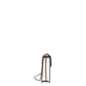 BVLGARI SEPRENTI FOREVER SHOULDER BAG WHITE GHW