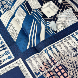 HERMES OBJETS DE CURIOSITE SILK SCARF 90CM