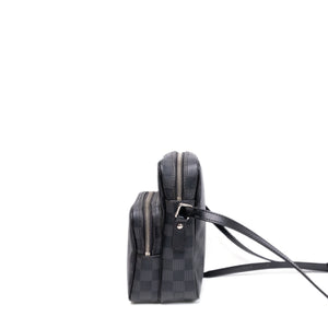 LOUIS VUITTON DAMIER GRAPHITE REM SHOULDER BAG N41446