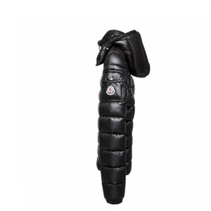 MONCLER BLACK BADY HOODED SHORT DOWN JACKET SIZE 2
