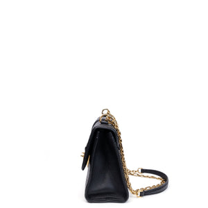 LOUIS VUITTON SAINT SULPICE PM SHOULDER BAG BLACK MONOGRAM EMPREINTE LEATHER GHW