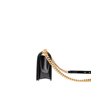 CHANEL 22C MINI BOY BAG CALFSKIN LEATHER GHW(MICROCHIP)
