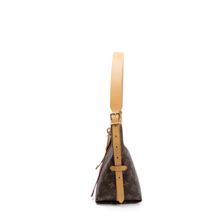 LOUIS VUITTON CARRYALL PM BROWN MONOGRAM CANVAS GHW (MICROCHIP)