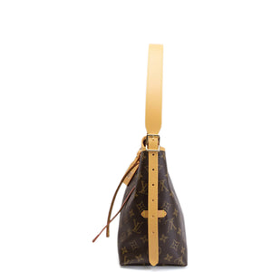 LOUIS VUITTON CARRYALL PM MONOGRAM CANVAS GHW (MICROCHIP)