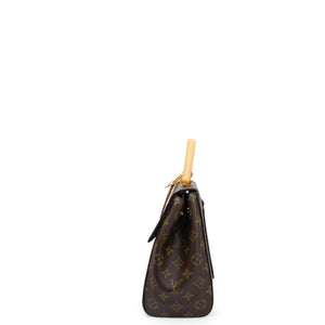 LOUIS VUITTON CLUNY MM BROWN MONOGRAM CANVAS GHW