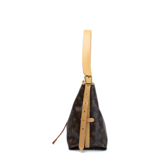 LOUIS VUITTON CARRYALL PM MONOGRAM CANVAS GHW (MICROCHIP)