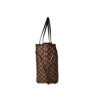 LOUIS VUITTON NEVERFULL MM DAMIER EBENE GHW