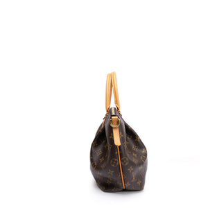 LOUIS VUITTON TURENNE PM BAG MONOGRAM CANVAS BROWN GHW