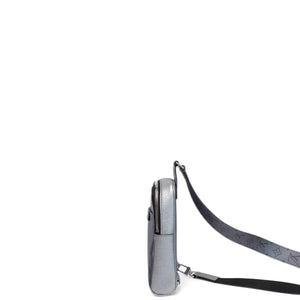 LOUIS VUITTON OUTDOOR SLING BAG MONOGRAM TAIGARAMA GUNMETAL SILVER SHW (MICROCHIP)