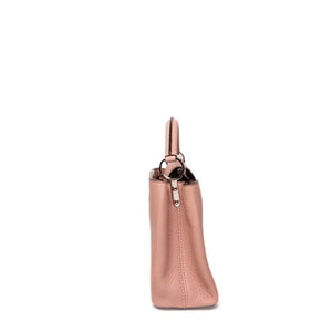 LOUIS VUITTON CAPUCINES BB LIGHT PINK TAURILLON CALFSKIN LEATHER SHW