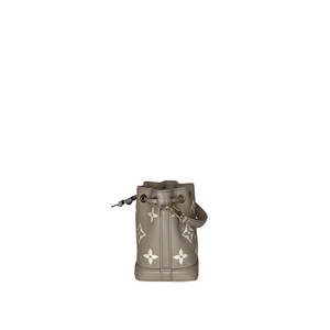 LOUIS VUITTON NANO NOE BICOLOUR MONOGRAM EMPREINTE LEATHER