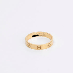 CARTIER LOVE RING YELLOW GOLD SIZE 56