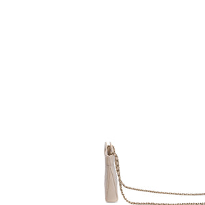 CHANEL 31 BAG NANO BEIGE LAMBSKIN LGHW