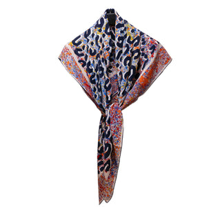 LOUIS VUITTON LEOPARD PATTERN SCARF
