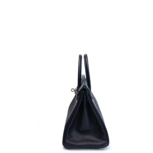 HERMES BIRKIN 25 VOLUPTO BLACK GHW STAMP G