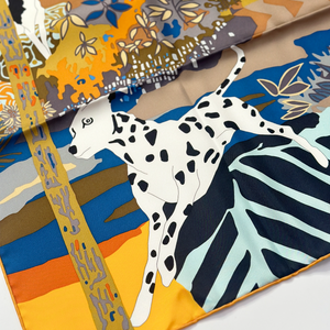 HERMES EN LIBERTE SILK SCARF 90CM