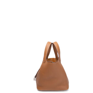 HERMES PICOTIN 18 CLEMENCE GOLD SHW STAMP K