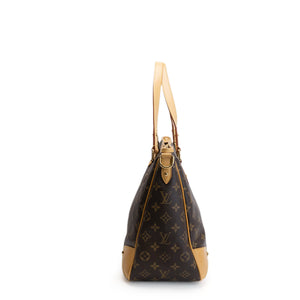 LOUIS VUITTON ESTRELA MEDIUM BROWN COATED CANVAS MONOGRAM GHW