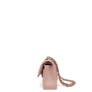 CHANEL CLASSIC DOUBLE FLAP SMALL LGHW (MICROCHIP)