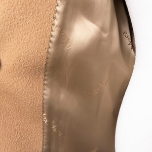MAX MARA RIALTO ROBE COAT CAMELWOOL CAMEL SIZE 34