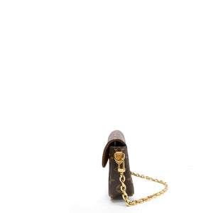 LOUIS VUITTON IVY WALLET ON CHAIN MONOGRAM CANVAS GHW