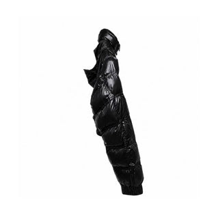 MONCLER GRENOBLE JOCELME CROPPED DOWN JACKET BLACK SIZE 2
