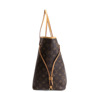 LOUIS VUITTON NEVERFULL GM MONOGRAM CANVAS GHW (MICROCHIP)