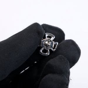 BVLGARI FIOREVER 18K WHITE GOLD WITH DIAMOND EARRINGS