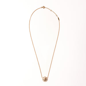 CHRISTIAN DIOR ROSE DE VENTS NECKLACE