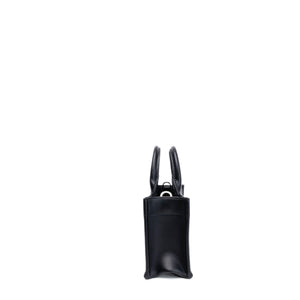 CHRISTIAN DIOR MINI DIOR BOOK TOTE BLACK MACROCANNAGE CALFSKIN GHW