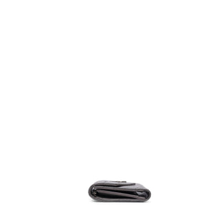 SAINT LAURENT CASSANDRE ENVELOPE COMPACT TRI-FOLD WALLET SHW