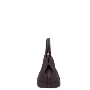HERMES GARDEN PARTY 23 TOGO 47 CHOCOLATE SHW STAMP K
