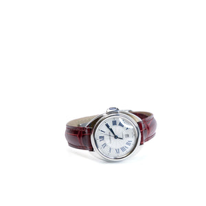 CARTIER CLE DE CARTIER AUTOMATIC 35MM SILVER DIAL LADIES WATCH