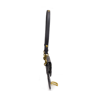 CHRISTIAN DIOR OBLIQUE SADDLE BELT POUCH GHW