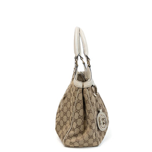 GUCCI GG SUPREME CANVAS SUKEY TOTE BAG SHW