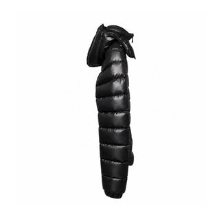 MONCLER BLACK BADY HOODED SHORT DOWN JACKET SIZE 2