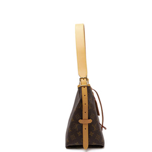 LOUIS VUITTON CARRYALL PM BROWN MONOGRAM CANVAS GHW (MICROCHIP)
