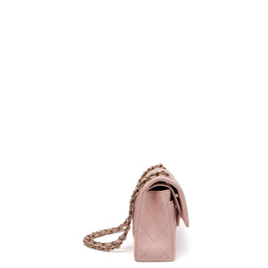 CHANEL CLASSIC DOUBLE FLAP SMALL LGHW (MICROCHIP)