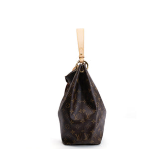 LOUIS VUITTON GRACEFUL MM MONOGRAM CANVAS GHW (MICROCHIP)