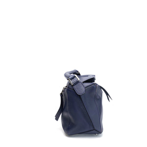 LOEWE MEDIUM PUZZLE BAG NAVY CALFSKIN SHW