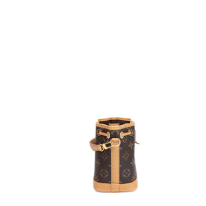 LOUIS VUITTON NANO NOE MONOGRAM CANVAS GHW (MICROCHIP)