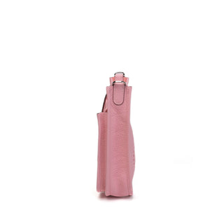 HERMES EVELYNE 23 CLEMENCE LEATHER ROSE SAKURA SHW STAMP K