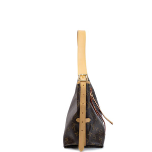 LOUIS VUITTON CARRYALL PM MONOGRAM CANVAS GHW (MICROCHIP)