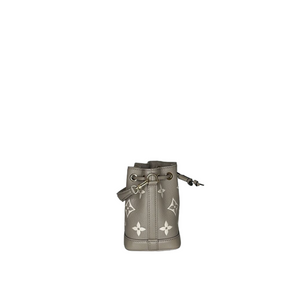 LOUIS VUITTON NANO NOE BICOLOUR MONOGRAM EMPREINTE LEATHER